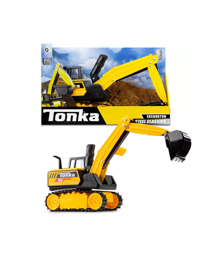 Excavadora Tonka Steel Classics Mighty Excavator 60 cm