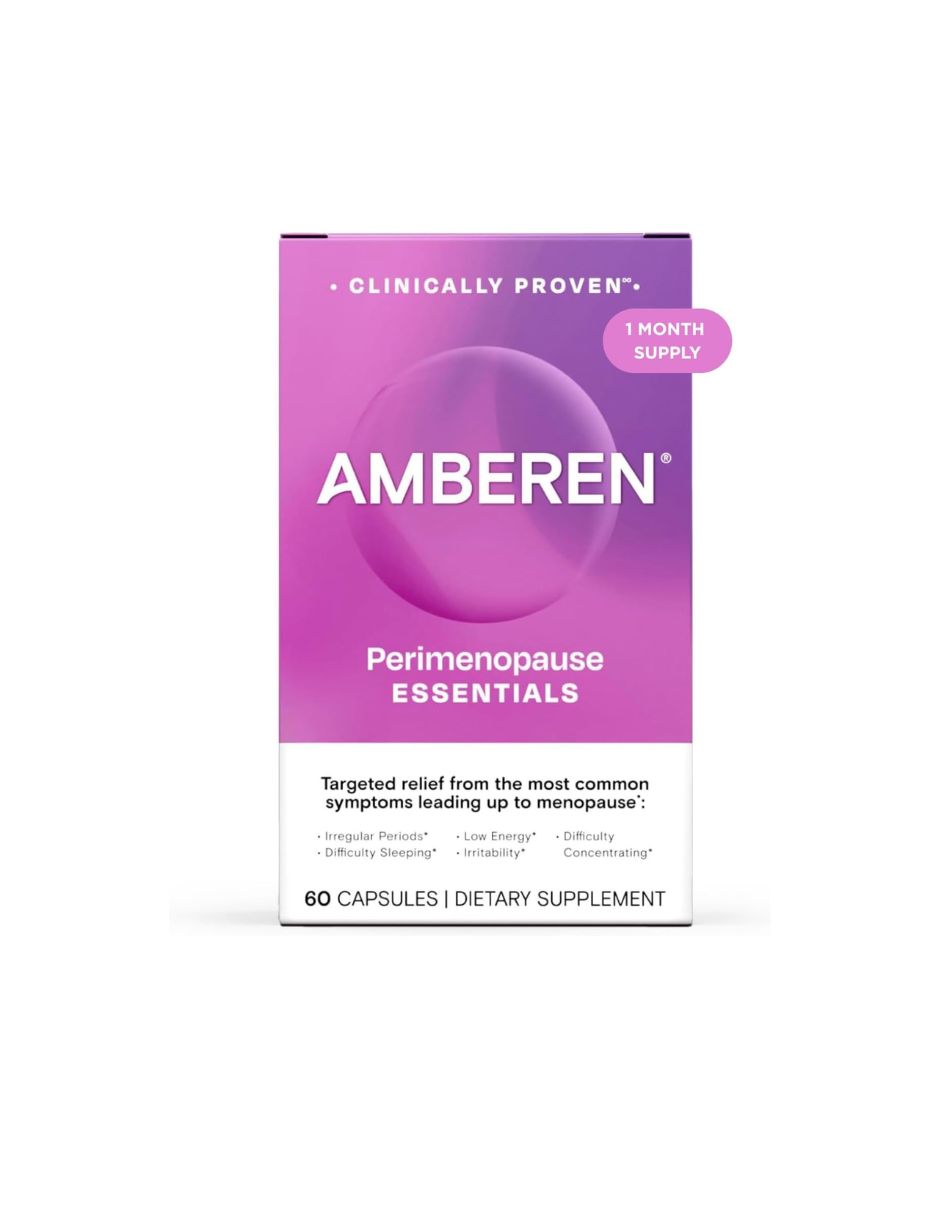 Suplemento Perimenopausia Amberen Balance 60 Cápsulas
