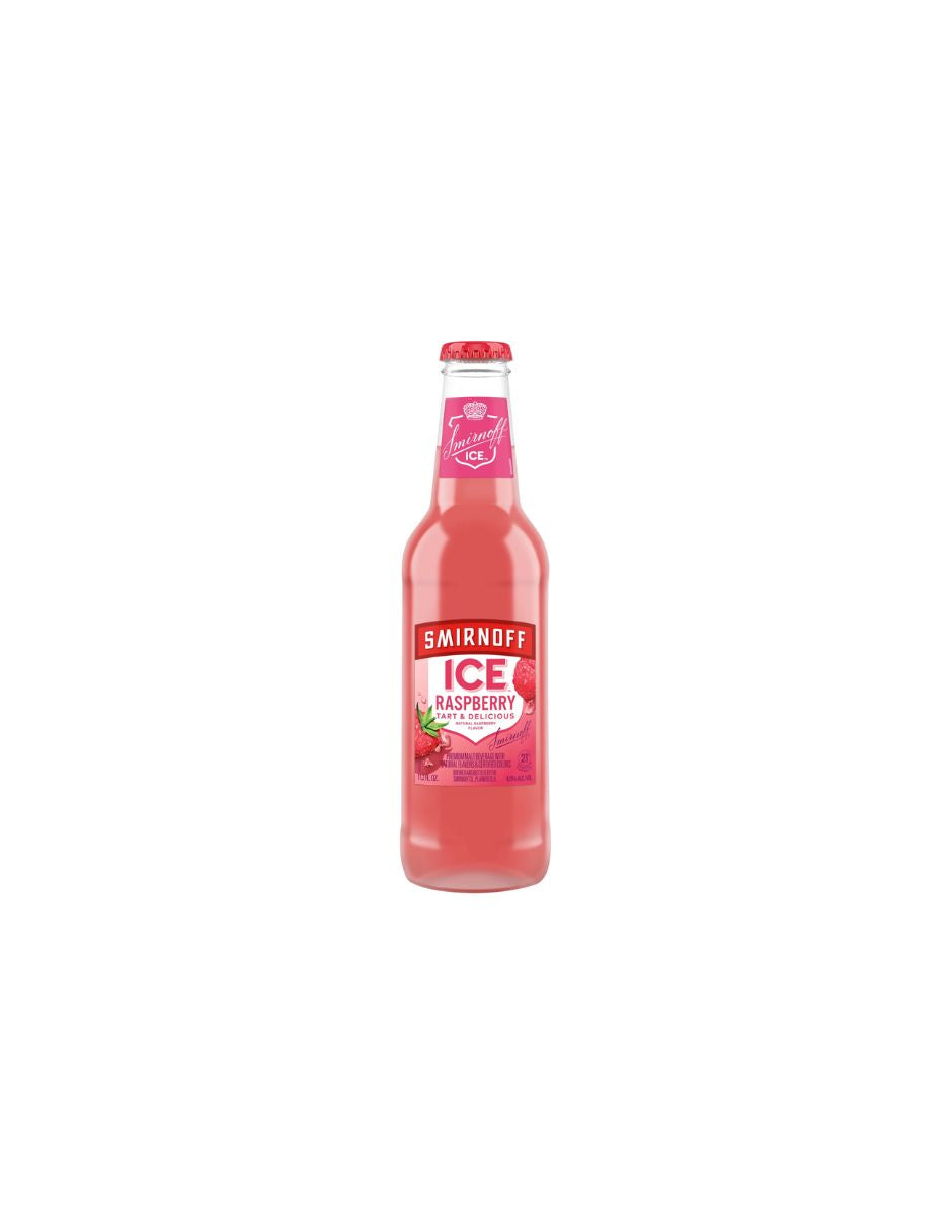 Bebida De Smirnoff Ice Frambuesa Pack 6 Botellas 355ml