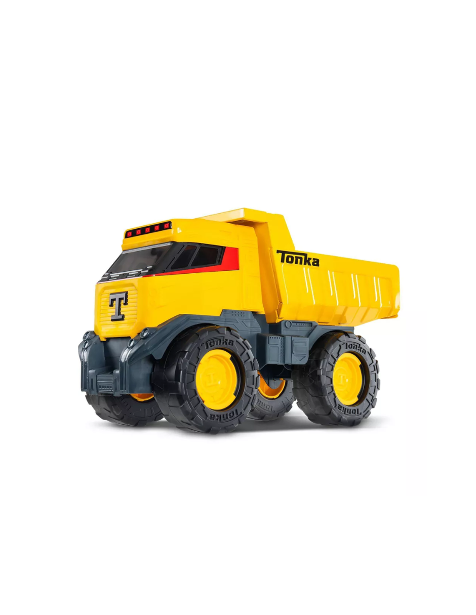 Camión Tonka Next Gen Mighty Volteo Acero y Plástico