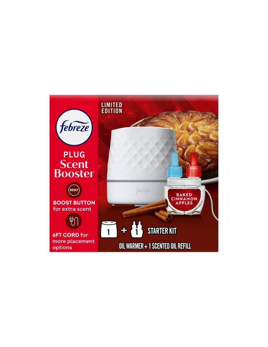 Difusor Febreze Plug Edición Limitada Baked Cinnamon Apple 26 ml