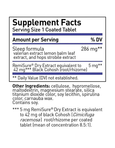 Suplemento Menopausia Remifemin Good Night 60 Tabs