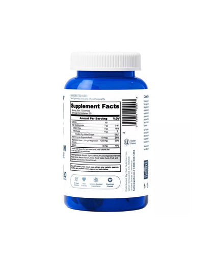 Gomitas Golí Veganas de Magnesio Sin Azúcar 60 pzas