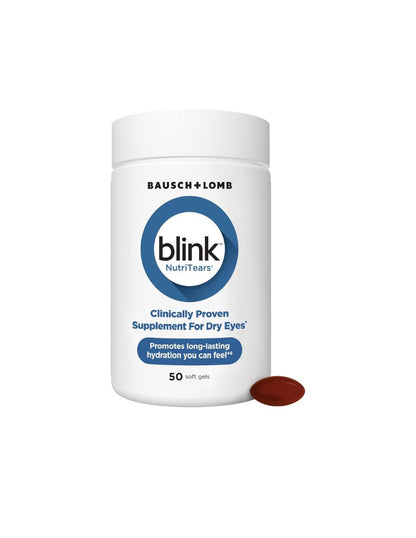 Suplemento Ojos Secos Blink NutriTears 50 Cápsulas