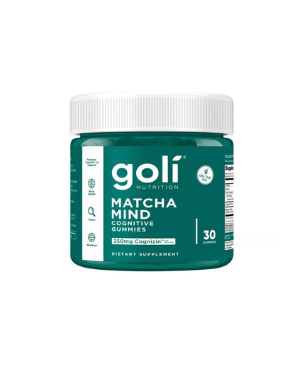 Gomitas Matcha Mind Goli 30 Unidades Veganas