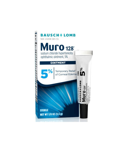 Ungüento Ocular Muro 128 Cloruro Sodio 5% 3.5 g