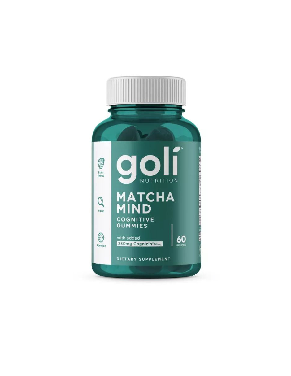 Gomitas Matcha Mind Goli 60 Unidades Veganas