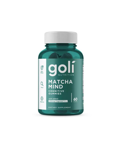 Gomitas Matcha Mind Goli 60 Unidades Veganas