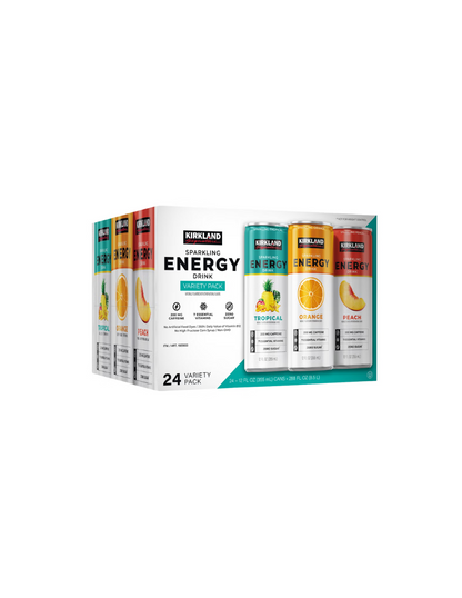 Bebida Energética Kirkland Signature Variada 24 Latas 355 ml