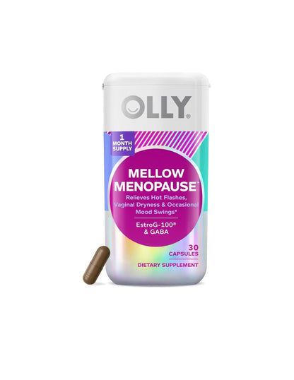 Suplemento Menopausia Olly Mellow EstroG100 30 Cápsulas