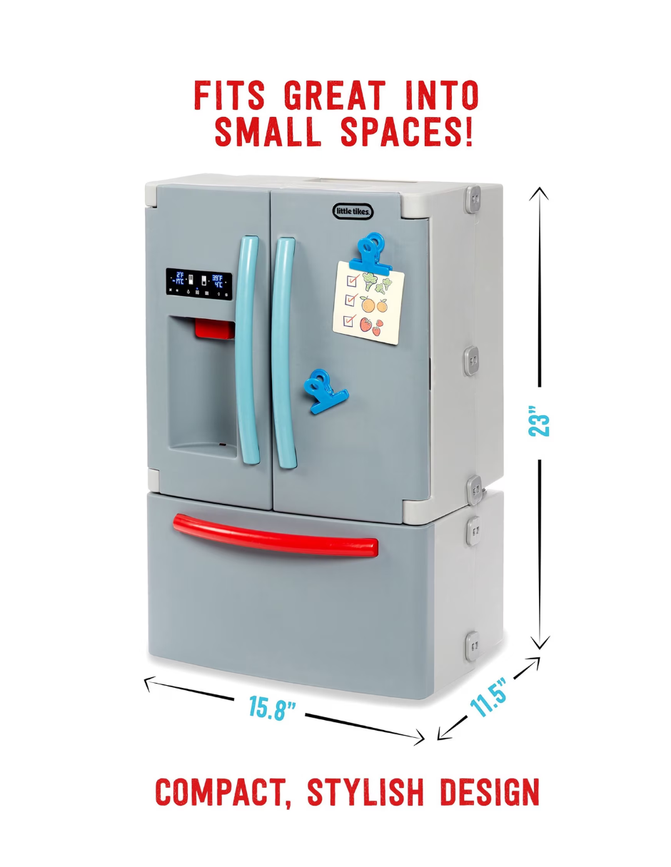 Refrigerador Little Tikes First Fridge con Dispensador 58 cm