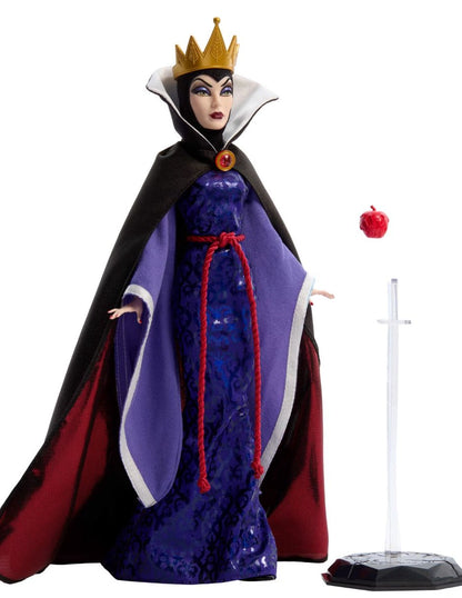 Muñeca Reina Malvada Disney Coleccionable con Manzana