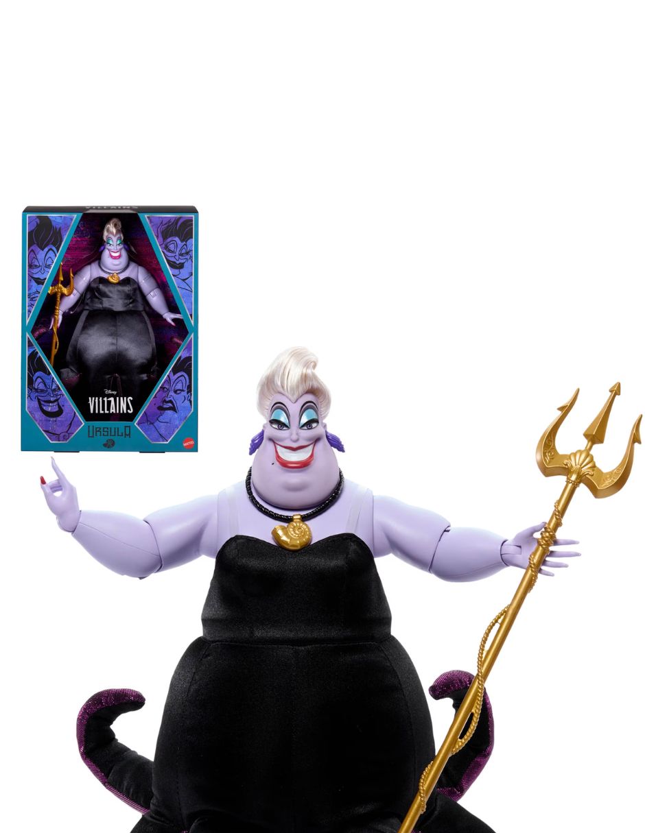Muñeca Úrsula Disney Coleccionable con Tridente