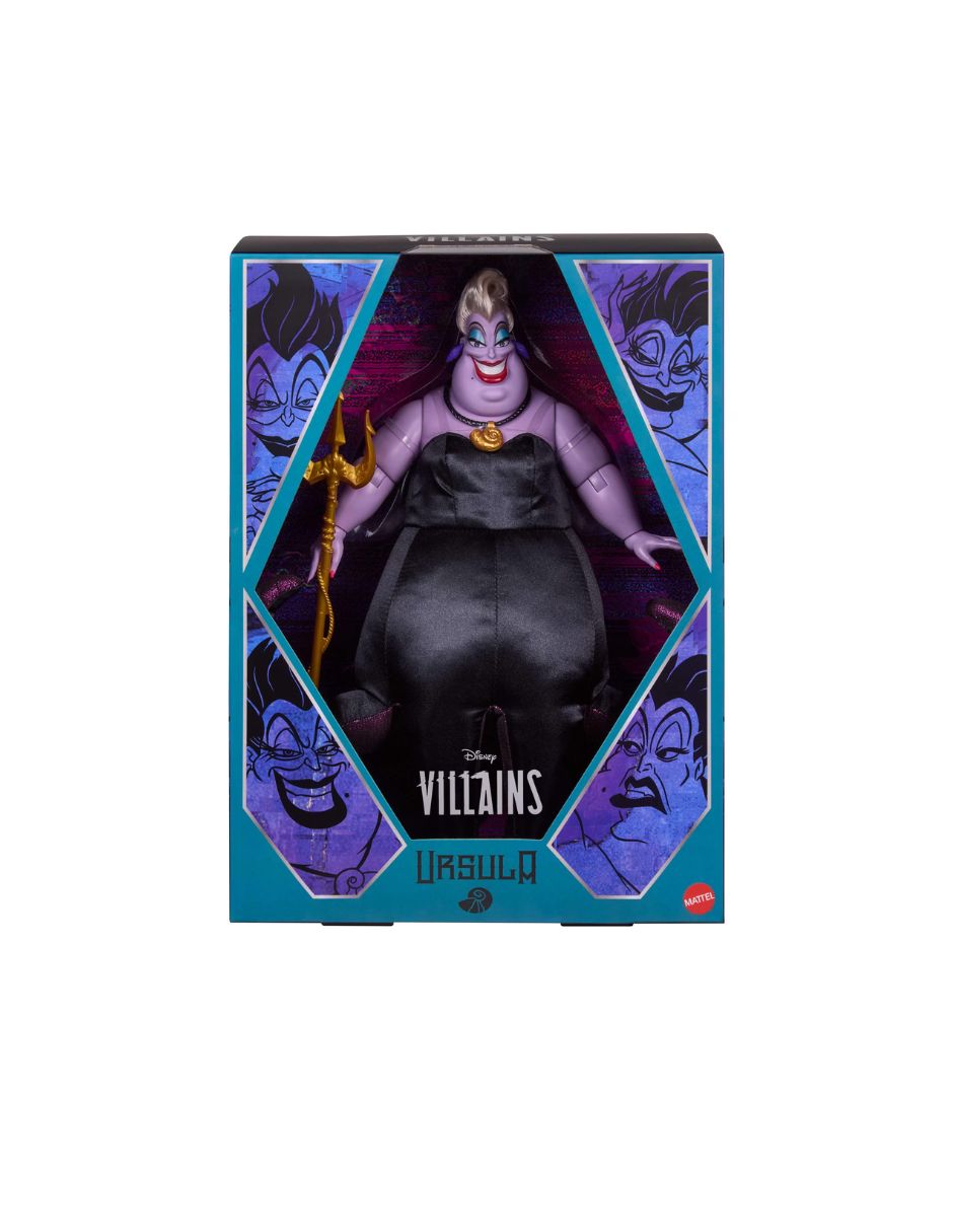 Muñeca Úrsula Disney Coleccionable con Tridente