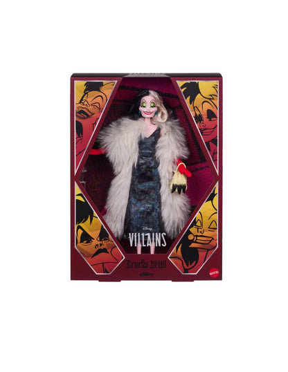 Muñeca Cruella Disney Coleccionable con Bolsa