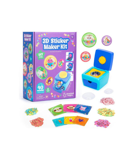 Máquina de Calcomanías 3D Educational Insights 40 Piezas
