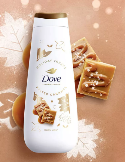 Gel de Baño Dove Caramelo Salado Edición Limitada 591 ml
