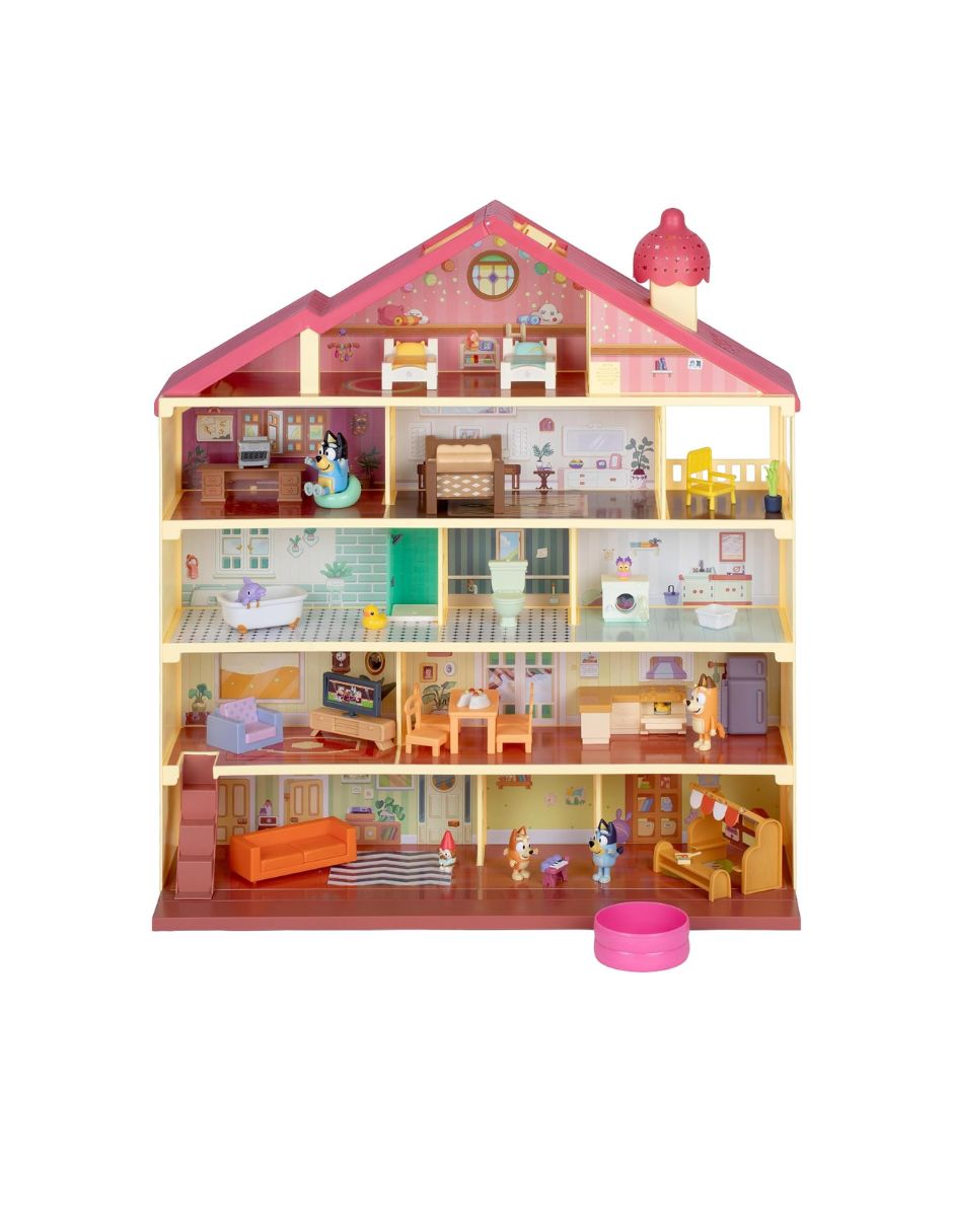Casa de Juego Bluey Heeler House 5 Pisos 71 cm