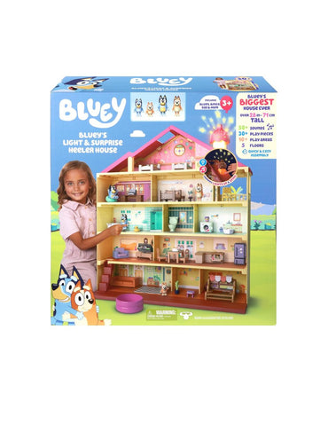 Casa de Juego Bluey Heeler House 5 Pisos 71 cm