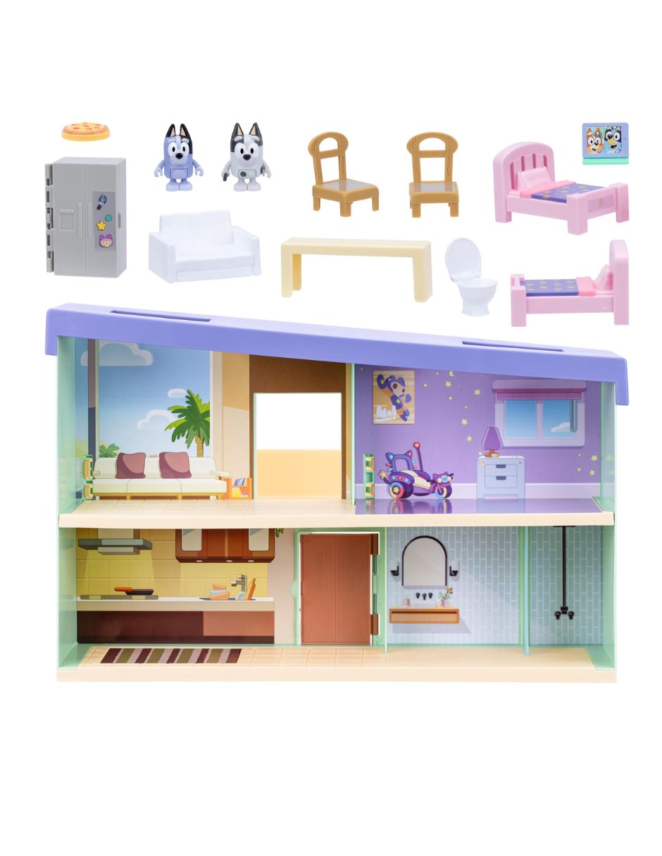 Set de Juego Bluey Casa de Muffin 2 Niveles 42 cm
