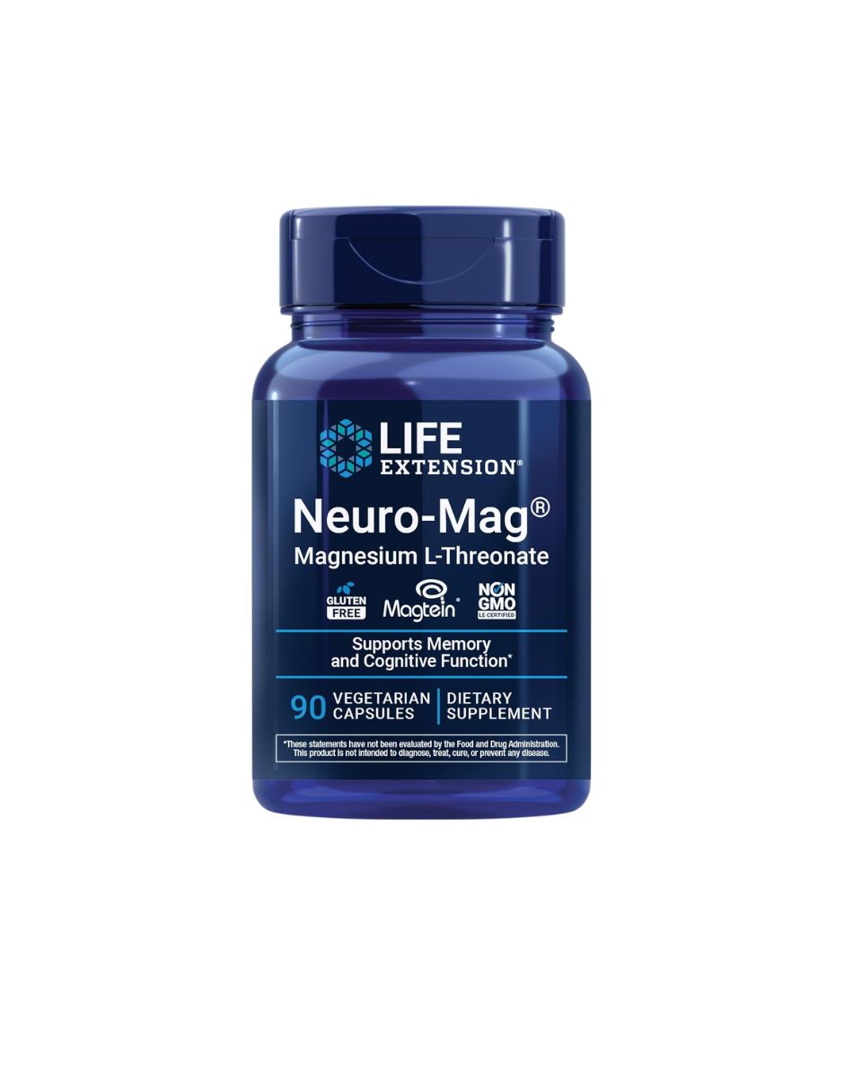 Magnesio L-Treonato Neuro-Mag 90 Cápsulas