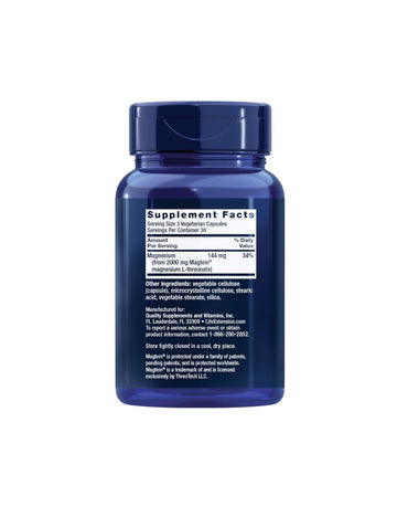 Magnesio L-Treonato Neuro-Mag 90 Cápsulas