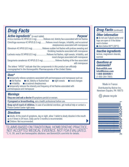 Tabletas Menopausia Boiron Cyclease 60 tabletas