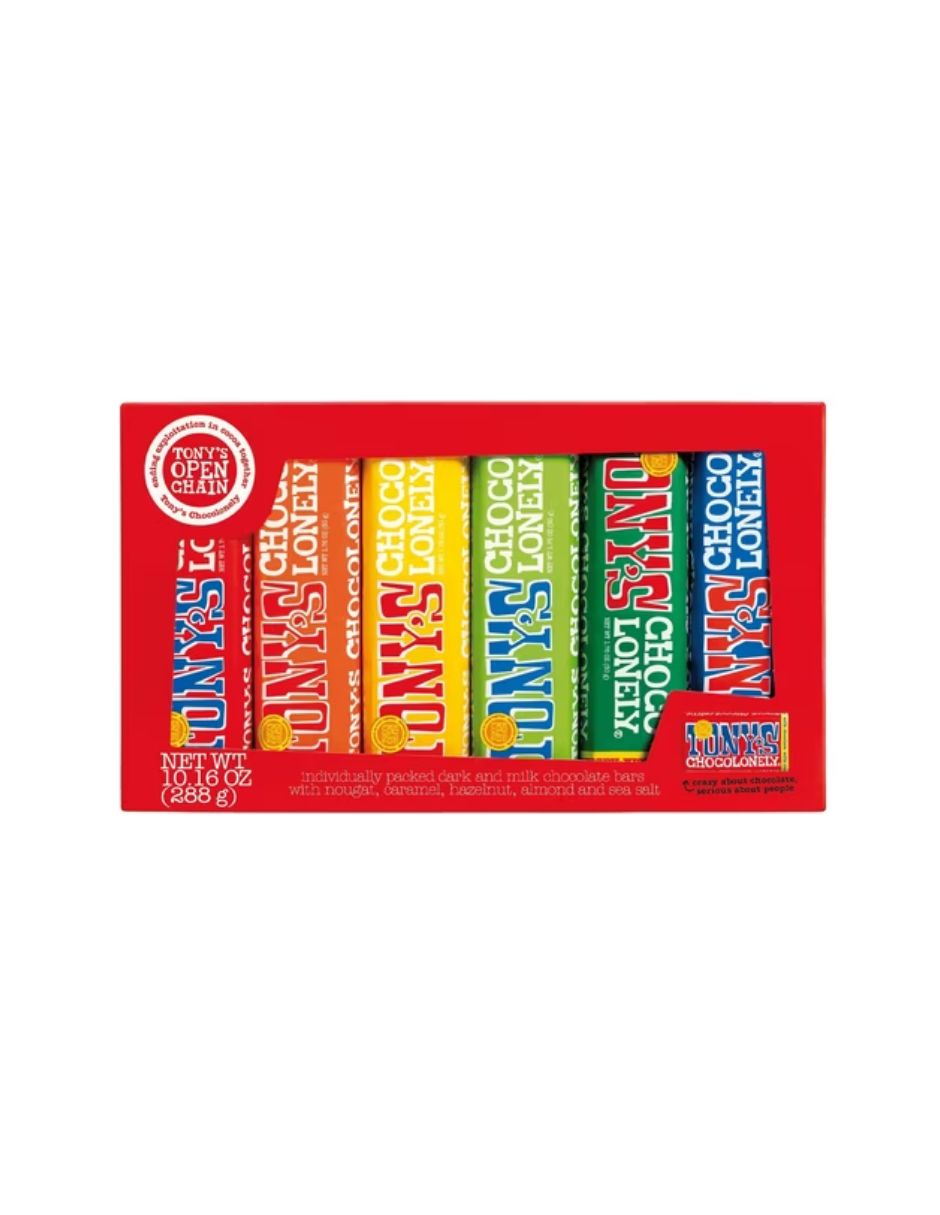 Barras de chocolate Tony's Chocolonely 6 pack