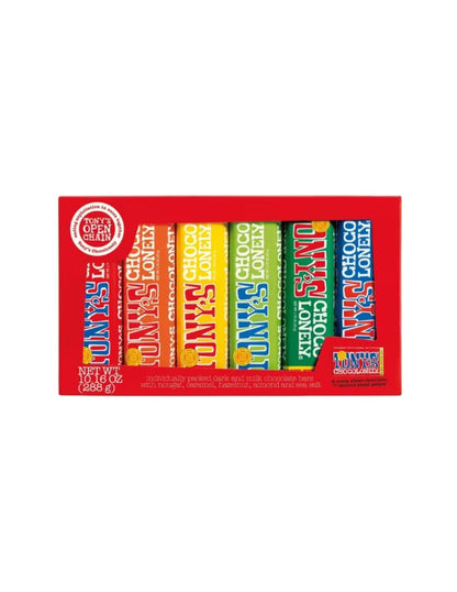 Barras de chocolate Tony's Chocolonely 6 pack