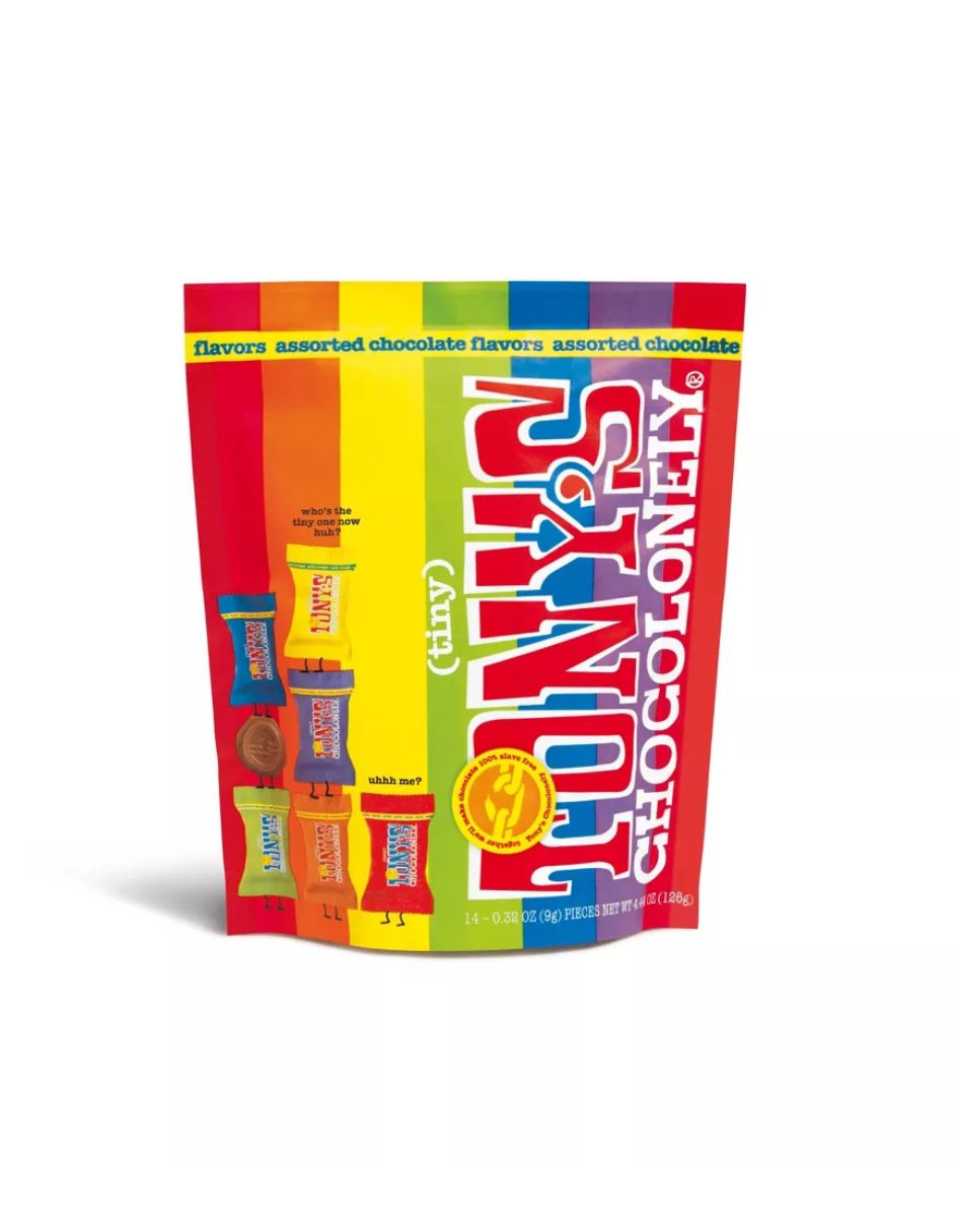 Bolsa de Chocolates en Forma de Moneda Tony's Chocolonely 113gr
