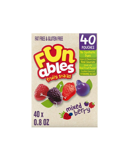 Funables gomitas de frutas 907gr