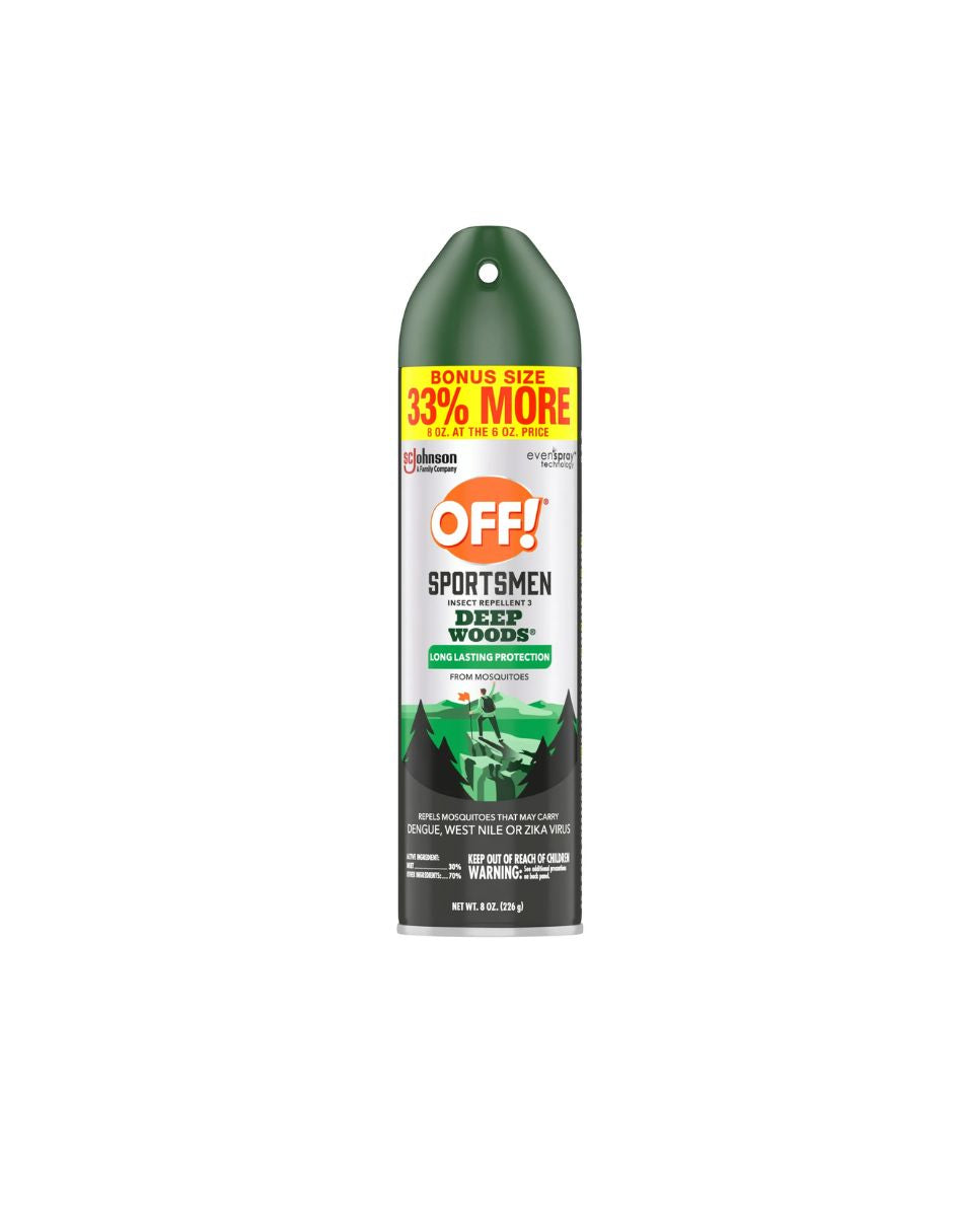 OFF Deep Woods Repelente de insectos 226gr