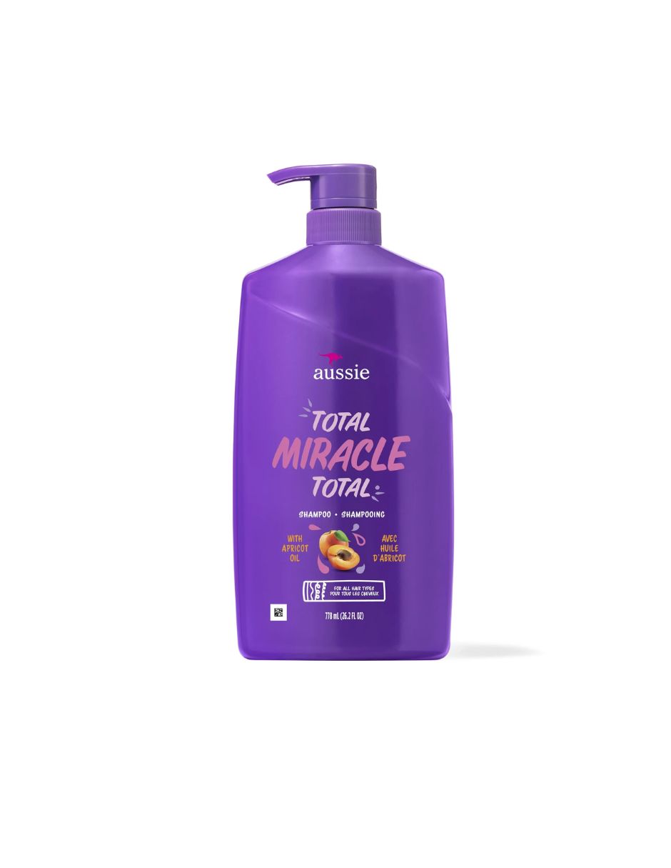 Shampoo Aussie Total Miracle, sin parabenos 778ml
