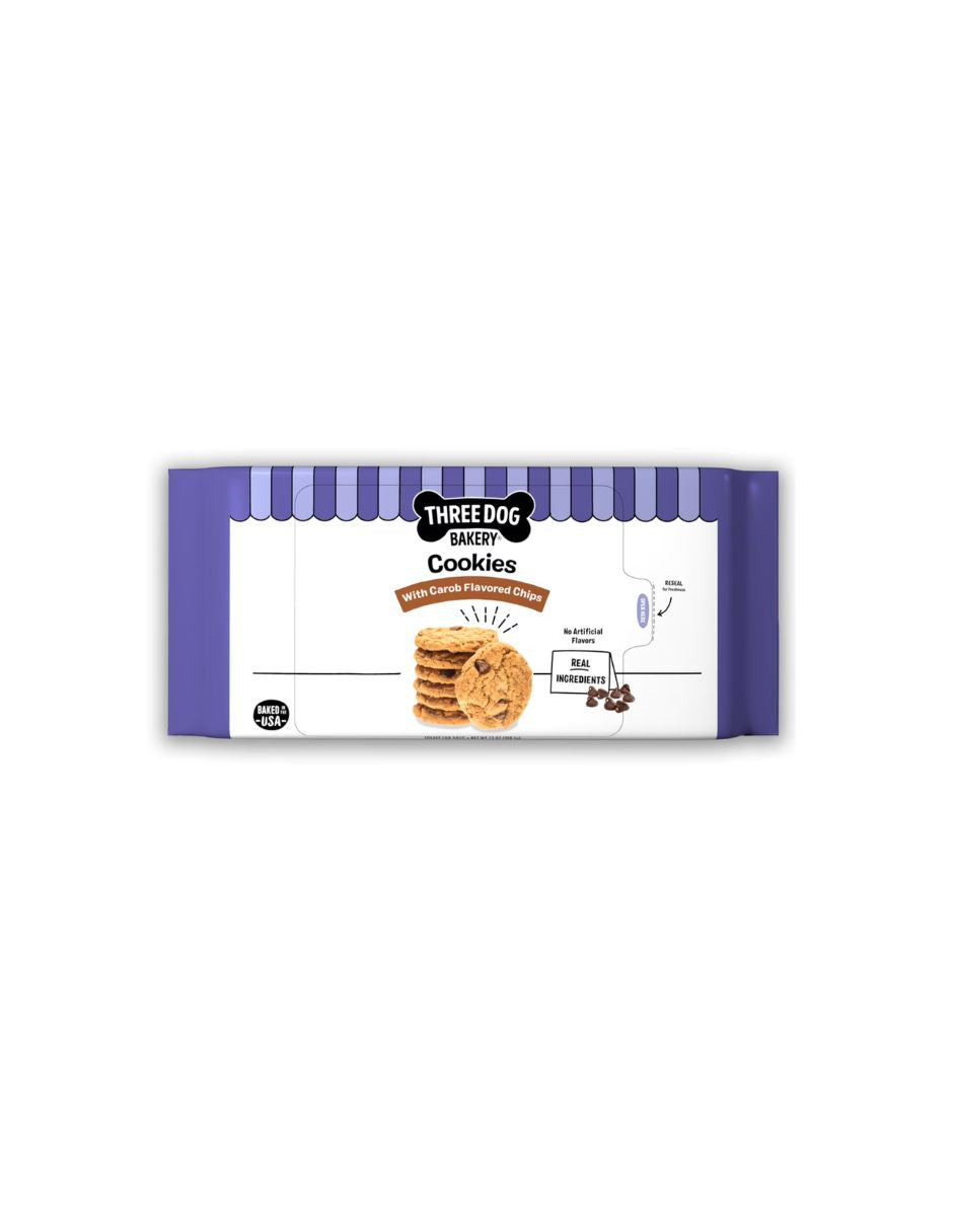 Three Dog Bakery galletas con chispas de algarroba 368gr