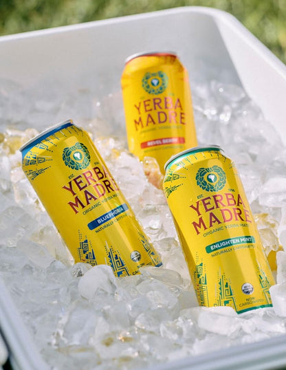 Bebida Energética Yerba Mate sabor variado 12 Latas 458 ml