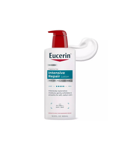 Eucerin Loción Corporal Reparadora Intensiva para Pieles Secas sin olor 500ml