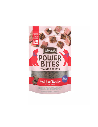 Merrick Power Bites Golosinas Suaves para Perros Adultos (variedad) 170gr