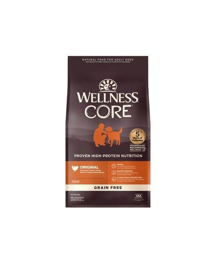 Alimento Perro Wellness CORE Sabor Original sin Granos 10.9 kg