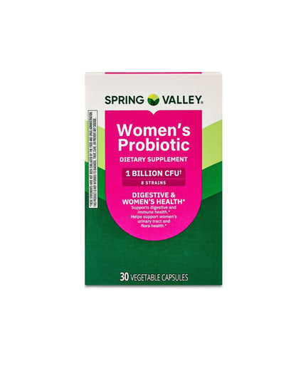 Spring Valley probióticos para mujeres 30 unidades