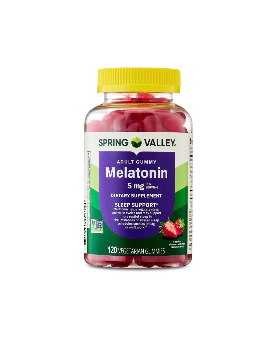 Spring Valley Gomitas Melatonina 5mg 120 unidades