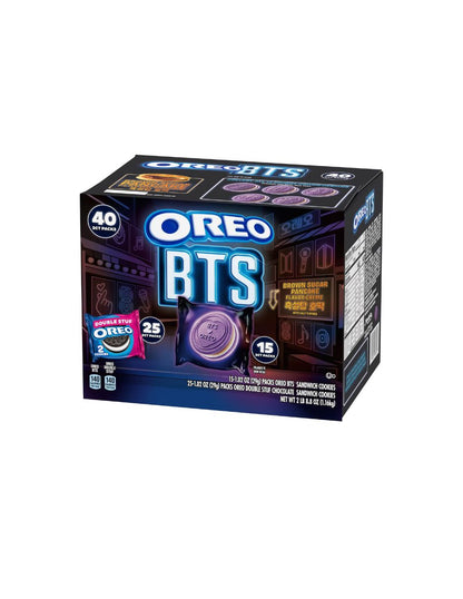 Paquete Oreo BTS y Oreo Double Stuf 40 bolsitas individuales