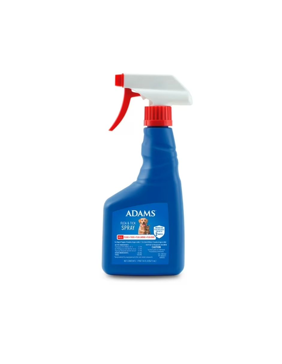 Adams Spray para pulgas y garrapatas para gatos 473ml