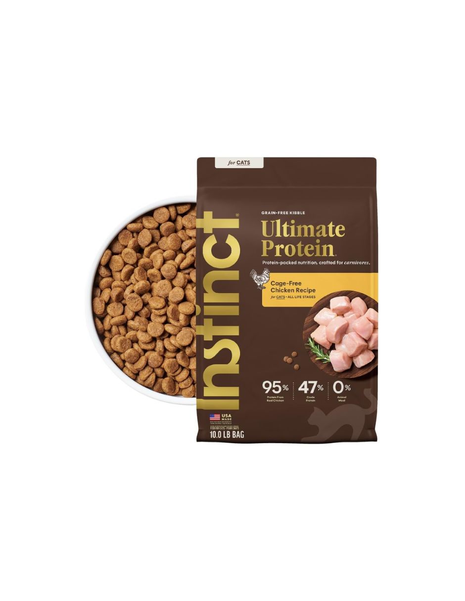 Alimento para gatos Instinct Ultimate Protein: sin cereales, alto contenido de proteínas, pollo 4.5 kg