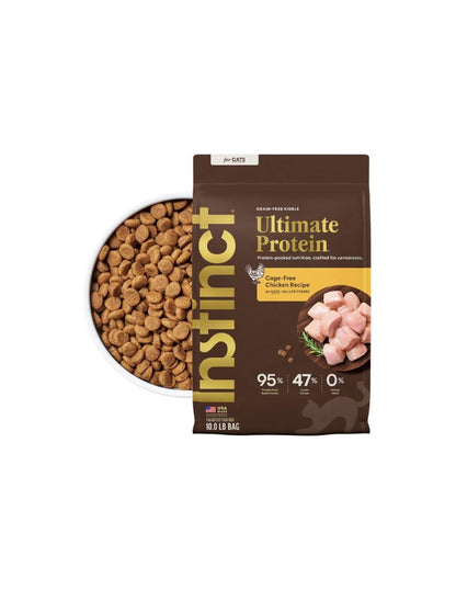 Alimento para gatos Instinct Ultimate Protein: sin cereales, alto contenido de proteínas, pollo 4.5 kg