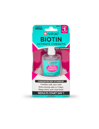 Fortalecedor de uñas Nail-Aid con biotina 15ml