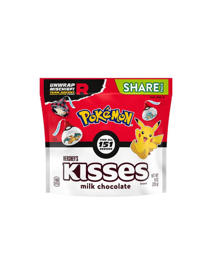 Hershey's Kisses Pokémon Chocolate con Leche 283g