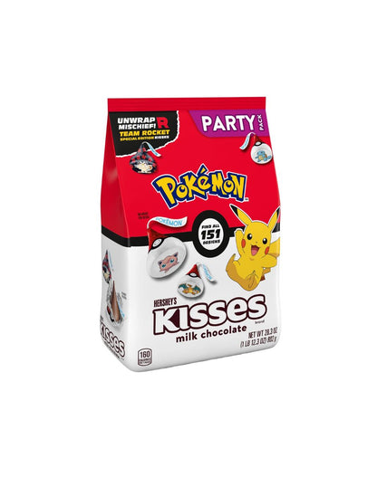Hershey's Kisses Pokémon Chocolate con Leche Party Size 802gr