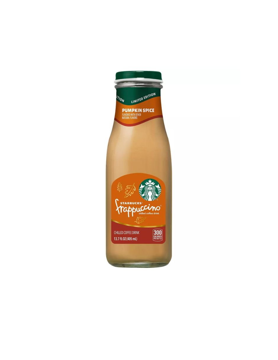 Starbucks Frappuccino Pumpkin Spice Latte Iced Coffee 405ml
