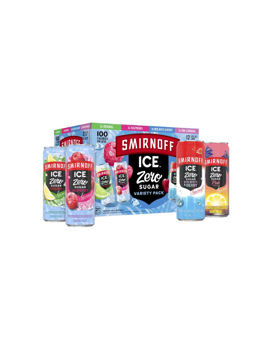 Smirnoff Ice sin azúcar 12 pack