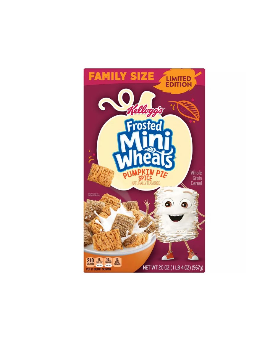 Cereal Mini Wheats Pumpkin Spice 567gr